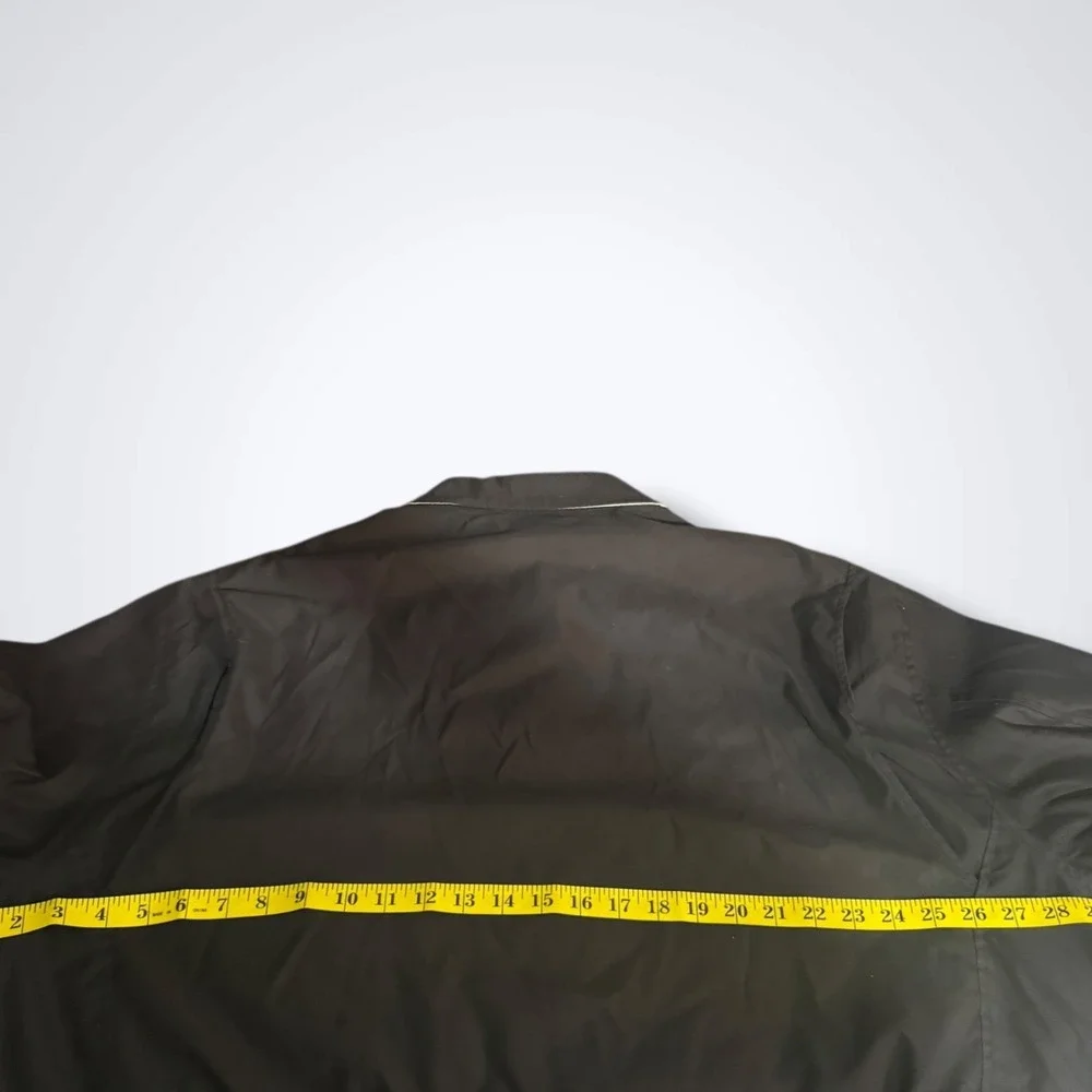 Polo Ralph Lauren jacket Men's 2XL solid Black Herrington Coat Preppy Full zip
